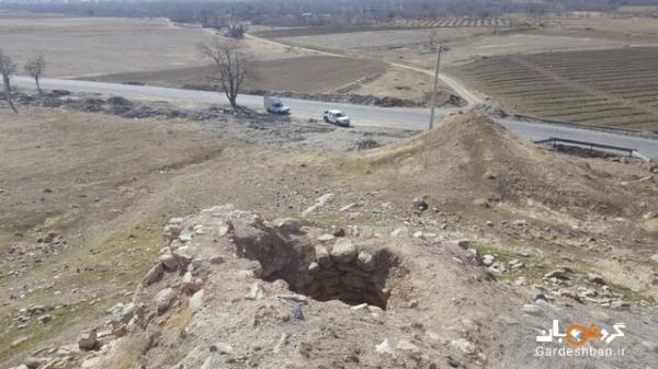زاغه های دستکند روستای ترخین آباد ثبت ملی می گردد