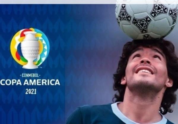 کوپا آمه ریکا 2021، گرامیداشت مارادونا پیش از ملاقات آرژانتین ، شیلی
