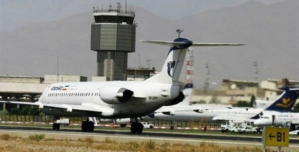 پرواز در فرودگاه های تهران و البرز به حالت عادی برگشت