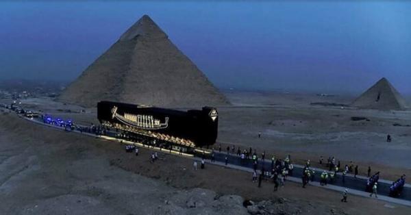 خانه ای تازه برای قایق باستانی فرعون