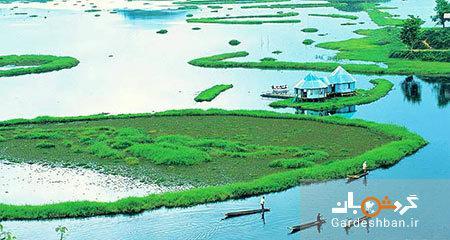 ایستادن روی آب را در این دریاچه تجربه کنید، تصاویر