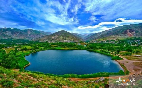 نگینی مجذوب کننده و دیدنی در میان کوه های الموت