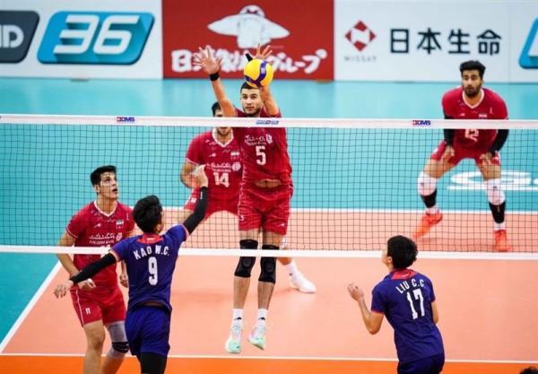 والیبال قهرمانی آسیا، چین حریف ایران در نیمه نهایی شد