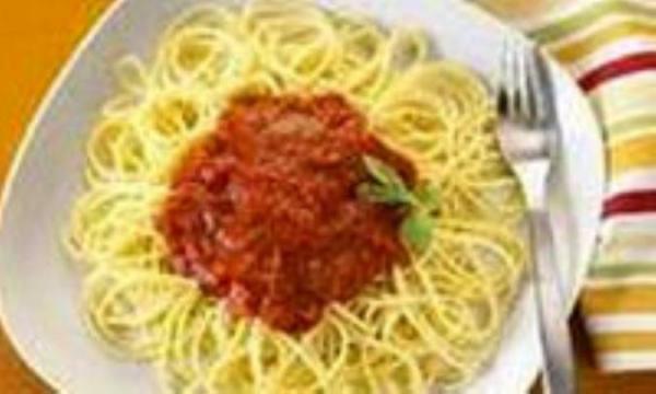 ماکارونی تهیه شده از آرد سمولینا