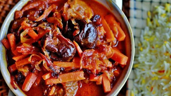 خورشت هویج به سبک محلی