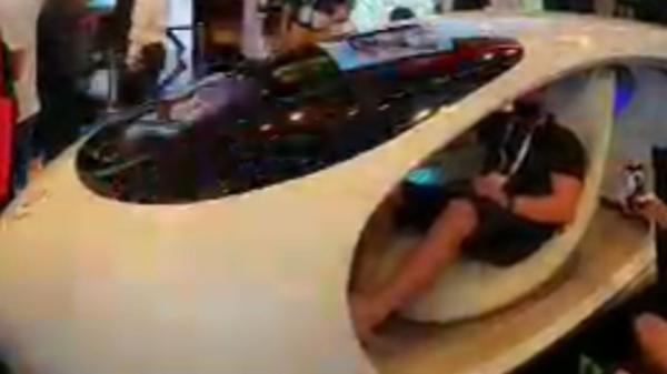 فیلمی از اولین خودرو برقی مخصوص مسابقه در جهان