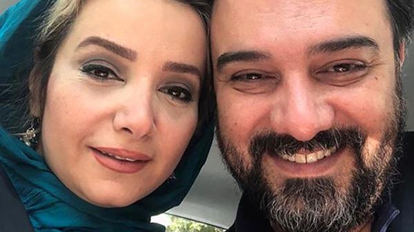 عکس لو رفته از عروسی برزو ارجمند و زن موبلوندش عکس لو رفته از عروسی برزو ارجمند و زن موبلوندش