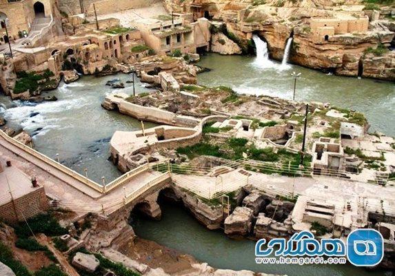 اقداماتی برای حل مشکل نشت آب در سازه های آبی شوشتر انجام می گردد