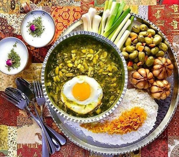 طرز تهیه خوشمزه باقلا قاتق؛ غذای سنتی شمال ایران