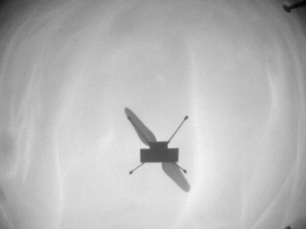 هلی کوپتر ناسا برای هجدهمین بار پرواز کرد