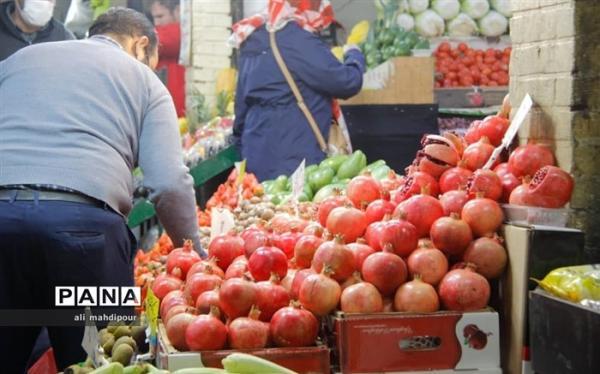 کاهش 30 درصدی خرید میوه در شب یلدا