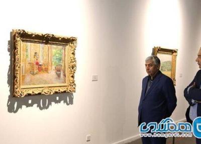 رئیس انجمن دفاتر خدمات مسافرت هوایی و جهانگردی از موزه هنرهای معاصر بازدید کرد